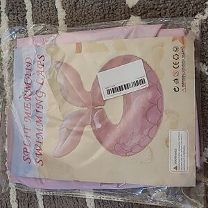 Pink Split Mermaid Swimming Tube